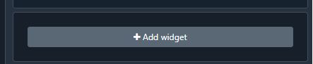 Add widgets to Workbench